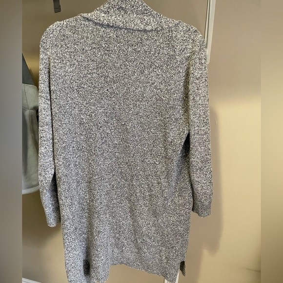 Sunday in Brooklyn grey long cardigan size medium - Picture 2 of 4